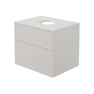 Washbasin cabinet deante SDI_KB61 with countertop, compact bathroom vanity unit