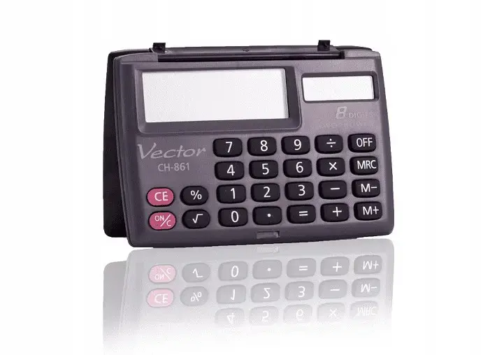 Карманный калькулятор VECTOR Vector KAV CH-861 Photo 2