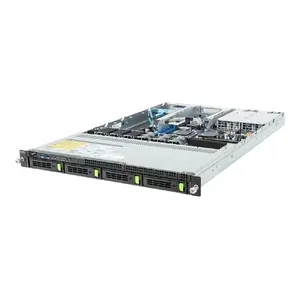 Servera 1U šasija GIGABYTE R133-C10, AMD B650E, Socket AM5, 1 CPU, 4 DIMM DDR5, 6 disku bay, 550W dubults PSU