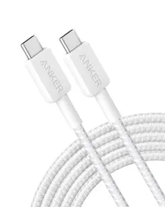 USB-C to USB-C cable Anker A81F7G21, 3 m, white