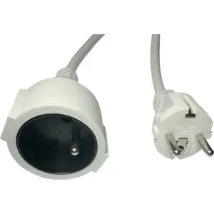 Power extension cord MicroConnect MC-PE0300FRW, 3 m length, 16 A rated
