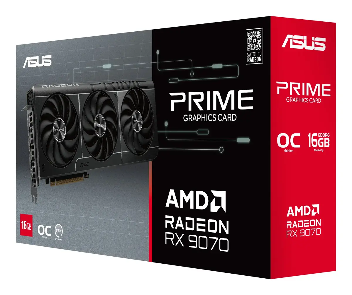 Видеокарта ASUS Radeon RX 9070 Photo 12