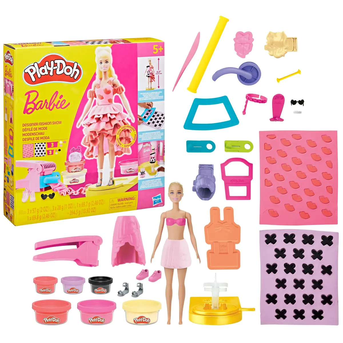 Play-Doh Barbie Show G1356 моделирующая масса Photo 2
