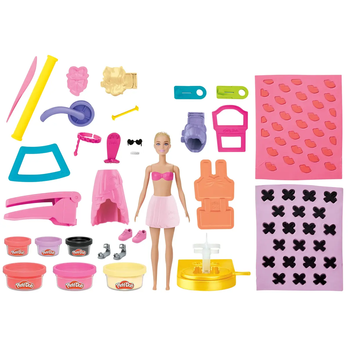 Play-Doh Barbie Show G1356 моделирующая масса Photo 3