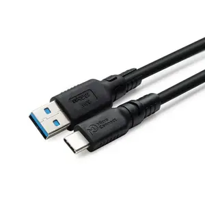 USB-C to USB-A adapter cable MicroConnect USB3.2AC1-LSZH, 1 m, USB 3.2
