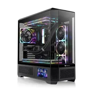 Full Tower Case Thermaltake CA-11H-00F1WN-00 Black PS2 Support 120 140mm Fans