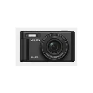 Film Compact Camera Yashica City 100 Black — 35mm Point-and-Shoot