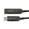USB 3.0 optiskais pagarinājums PREMIUMCORD ku3fiber20 Photo 2