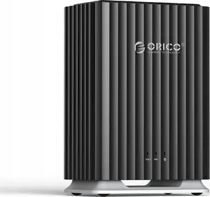 Корпус для дисков ORICO 9728C3 — для 2×2,5" SSD/HDD или 1×3,5" HDD, USB, чёрный