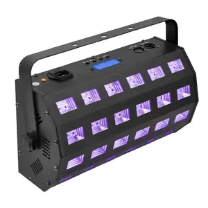 Prožektors Light4Me UV 24 Strobe DMX ultravioletais — Light4Me UV 24 Strobe DMX