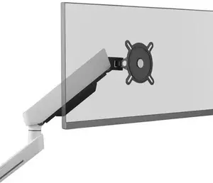 Monitor mount one for all DM8220 RGB Dual White — dual-monitor arm, adjustable height and tilt