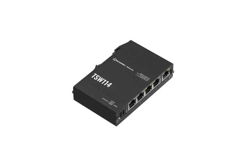 TELTONIKA TSW114 коммутатор — 5x RJ45 Gigabit Photo 3