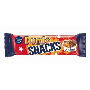 Šokolādes batoniņš Fazer Dumle Snacks 40 g — piena šokolāde ar Dumle pildījumu