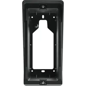 Mounting box 2N 9158002 for intercoms, black/grey, 72×93×186 mm