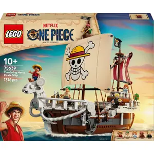 LEGO set The Going Merry Pirate Ship 75639 — One Piece brick model