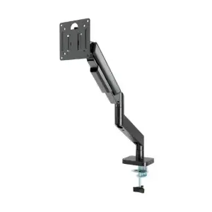 Monitor mounting arm GEMBIRD MA-DA1-04 for 17–32" monitors, desk mount, VESA 75x75–100x100, max load 10 kg, aluminium/steel, grey