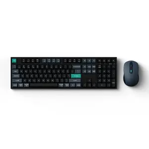 Keyboard Keychron B36 + BM25 full-size 100% QWERTY English, USB + RF Wireless + Bluetooth, scissor switches, black, mouse included