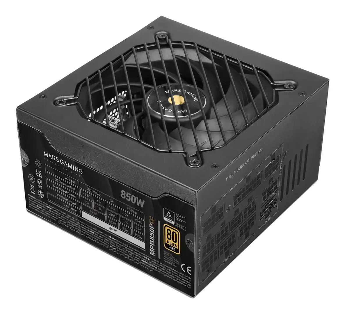 TACENS MARS MPB850PSI 850W ATX 3.1 БП Photo 3