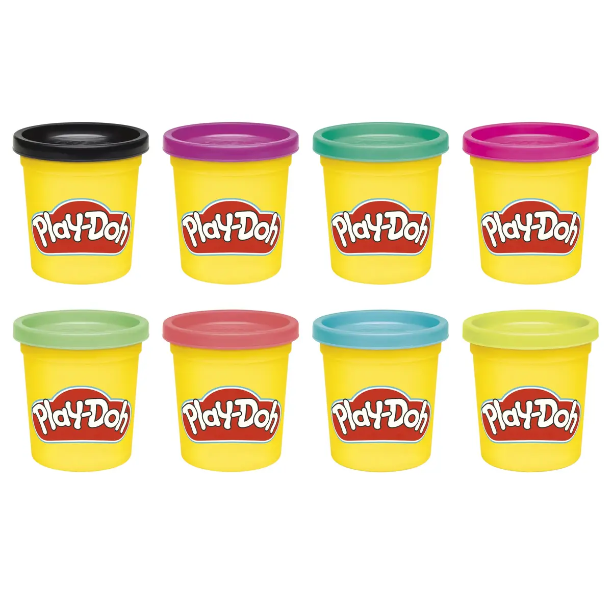 Play-Doh Vibrant 8-Pack Modeling Clay Photo 2