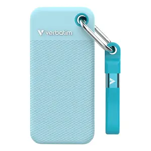 Verbatim Pocket SSD USB 3.2 Gen 2 2TB Polar Blue M.2 USB Type-C 10000 MB/s