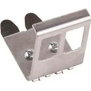 Keystone adapter Alantec MKA-TH35-2 for 2x keystone modules, DIN rail mounting