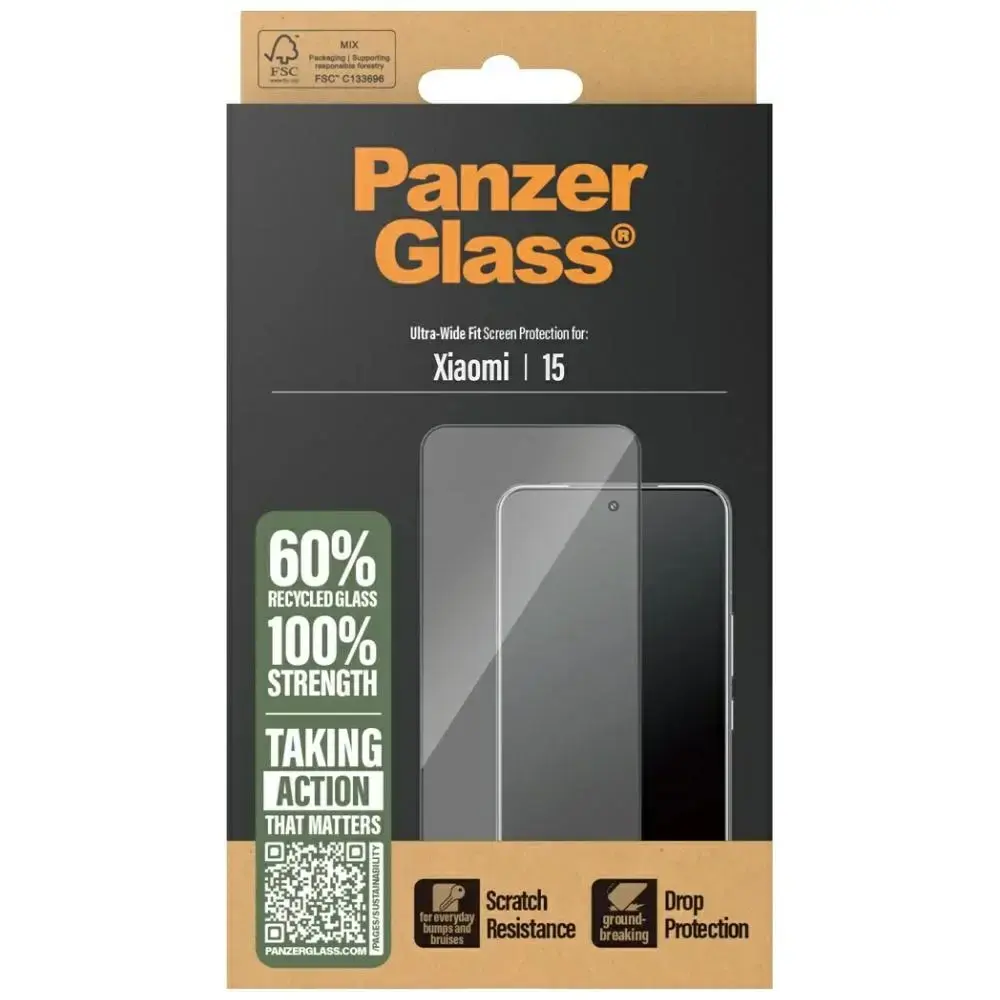 PanzerGlass Ultra-Wide Fit ekrāna aizsargs priekš Xiaomi 15 Photo 3