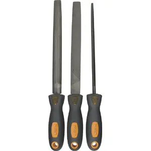 Metal files set NEO Tools 3 pcs — model 37-605