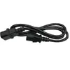 Power extension cable QOLTEC 50459 IEC C13–C14 1.5m Photo 2