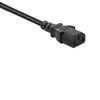 Power extension cable QOLTEC 50459 IEC C13–C14 1.5m Photo 3
