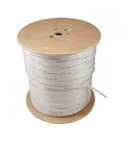 Coaxial cable ProBase Q611-96 1.13 mm LSZH Cca, white, 305 m reel