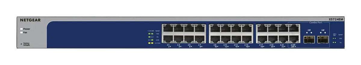 Pārvaldāms slēdzis NETGEAR XS724EM Photo 3