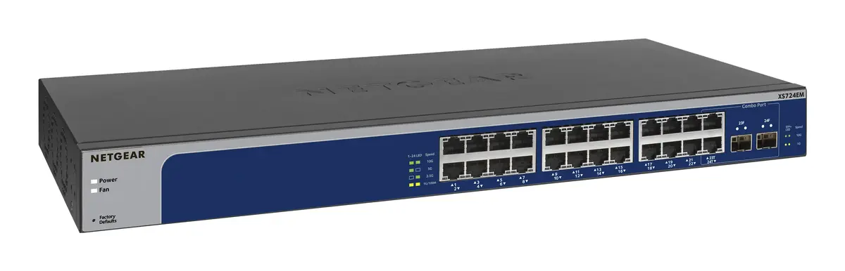 Pārvaldāms slēdzis NETGEAR XS724EM Photo 4