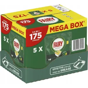 FAIRY Таблетки Original All in One Lemon — 175 шт. Photo 1