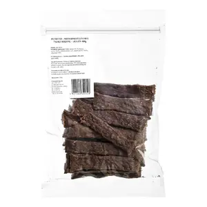 Лакомство для собак PETITTO Monoprotein Meat Strips — олень, гипоаллергенное, без зерна и сои, 400 г