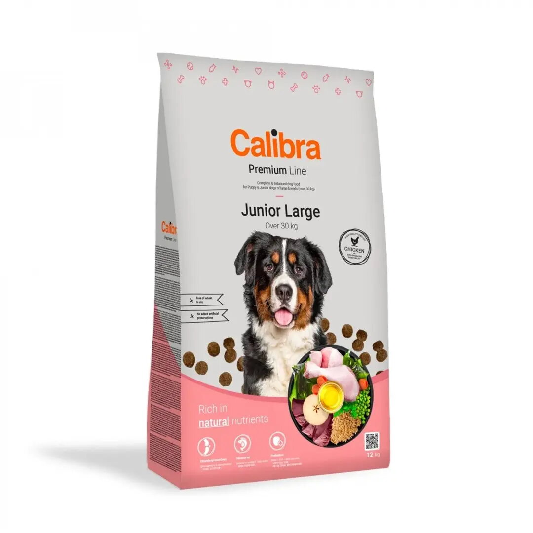 Sausais suņu barība Calibra Premium Line