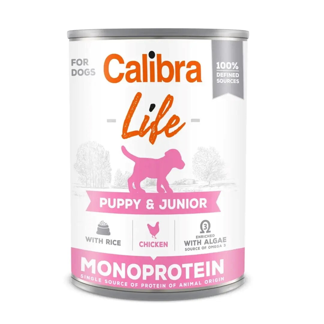 Mitrā barība kucēniem Calibra Puppy &