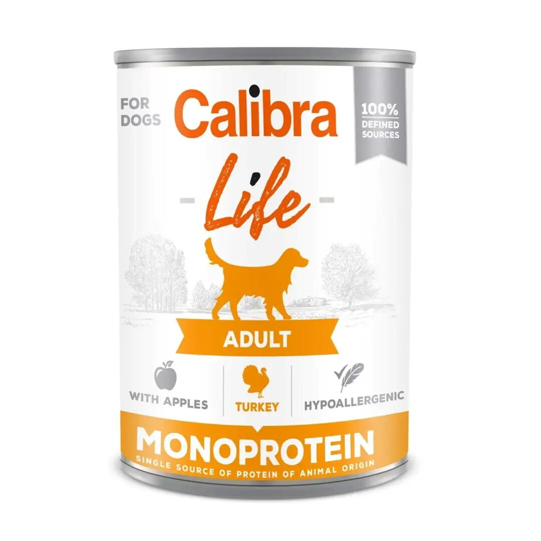 Mitrs suņu barības konservs Calibra Life