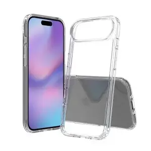 Bampers SCREENOR iPhone 17 Air — caurspīdīgs, plāna malu aizsardzība