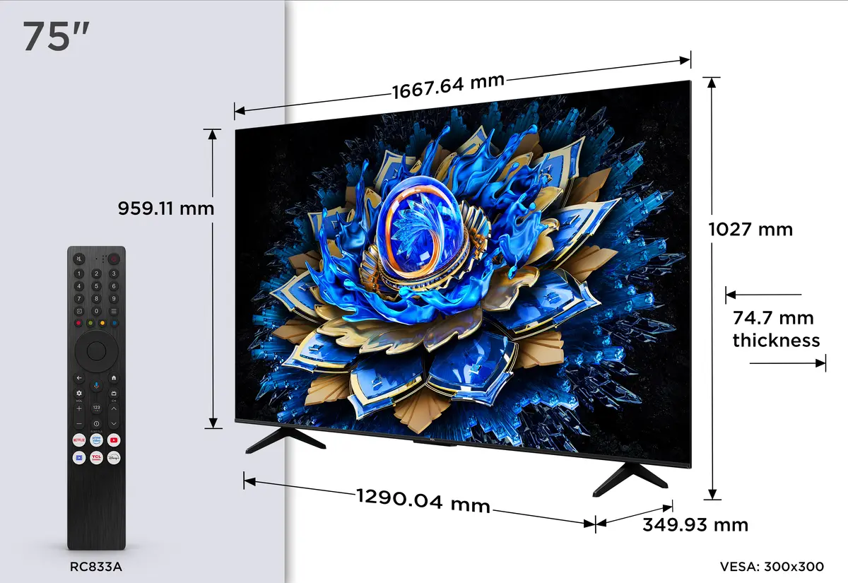 TCL T69C 75T69C 75" 4K Ultra HD Smart TV Photo 3