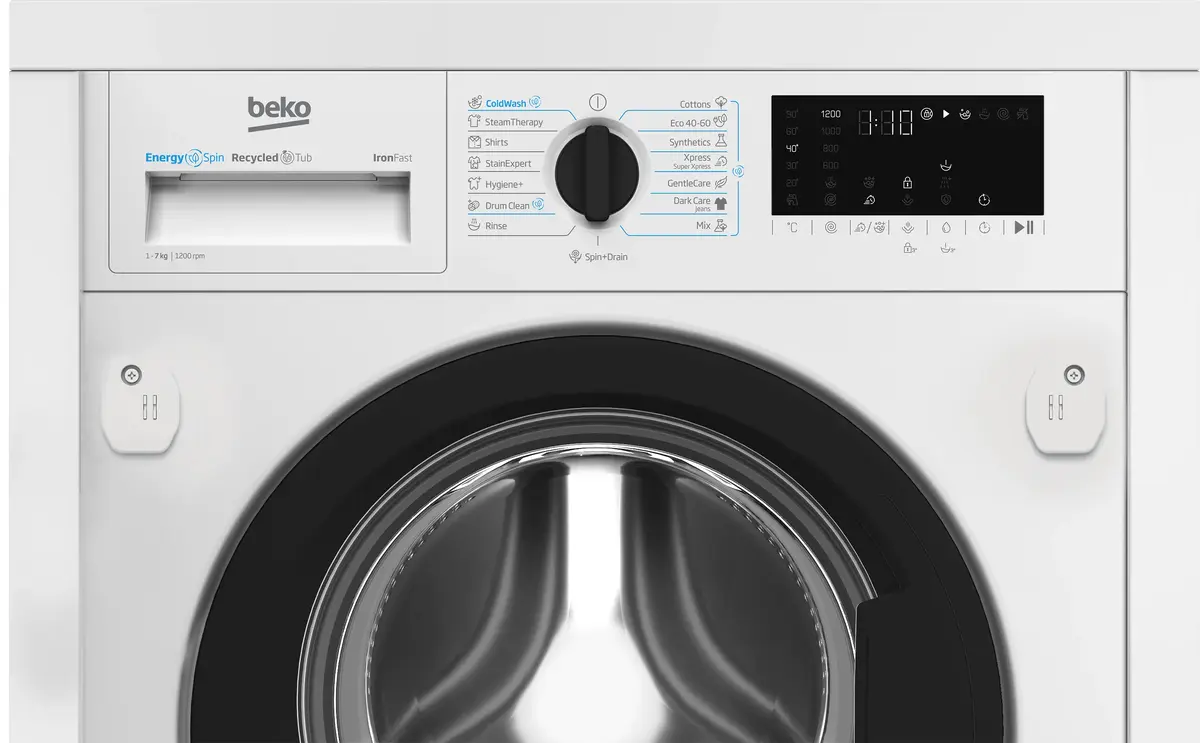 BEKO B3WBT671415W фронтальная стиральная машина Photo 4