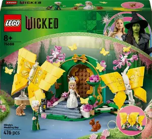 LEGO building kit Wicked 75688 Glindan Wedding Day — themed set, model 75688