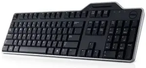 Wired professional keyboard Dell PRO Smartcard KB813 with US International QWERTY layout and integrated Smart Card reader