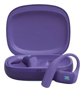 Austiņas JBL Endurance Zone bezvadu atvērtā tipa sportam Bluetooth — violeta, 20–20000 Hz, 89.6 g