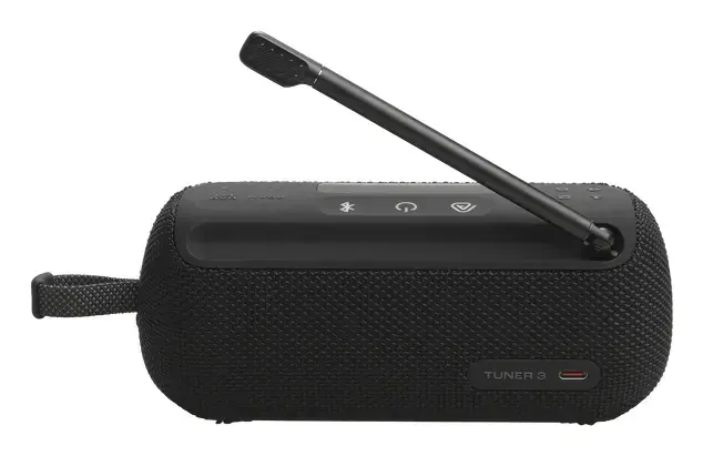 Portatīvā radio JBL Tuner 2 Black Photo 2