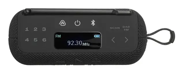 Portatīvā radio JBL Tuner 2 Black Photo 5
