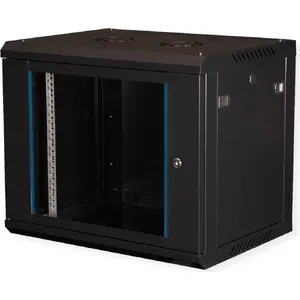 Wall cabinet VALUE 19-inch 600x450 mm black kit for network/rack equipment