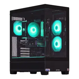 Dators Actina AMD Ryzen 5 5600X, 32 GB DDR4 3600 MHz, 1 TB SSD, NVIDIA GeForce RTX 5060, 600W, Midi Tower, melns
