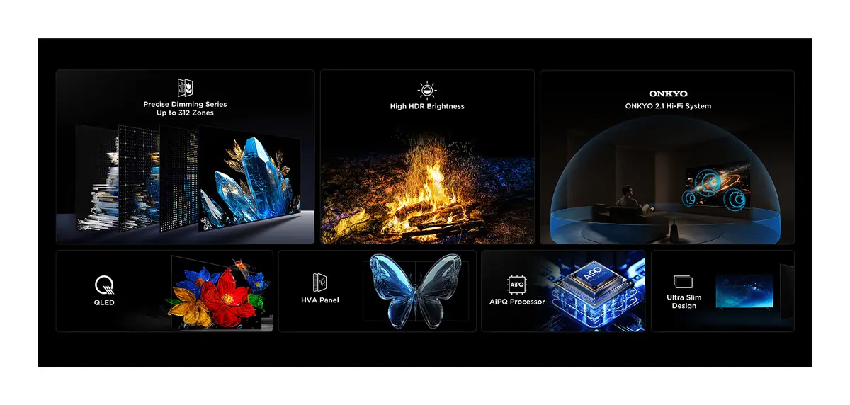 Televizors TCL 75Q6C 75 collu 4K Ultra HD Smart QD-Mini LED Photo 6