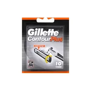 Replacement Razor Blades Gillette ContourPlus, Pack of 10