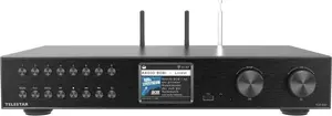Радиоприёмник Telestar TOP 500 — FM/AM, Bluetooth, многофункциональный, чёрный